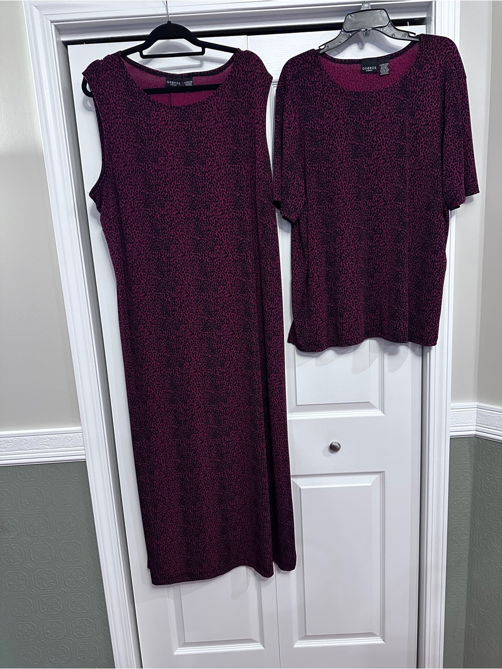 George 22W/24W Maxi Dress with Matching Top